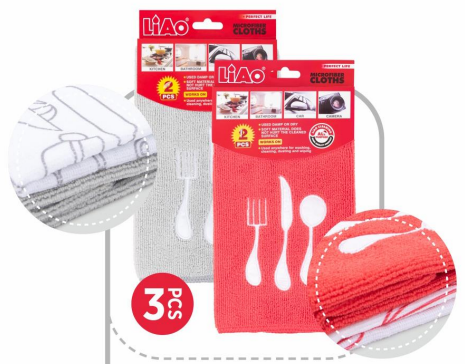 Liao тряпочка Microfiber (2шт) 40 * 48 G130022