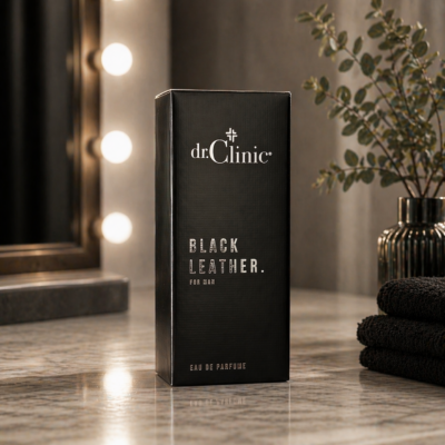 DR Clinic Black Leather edp men 50ml.