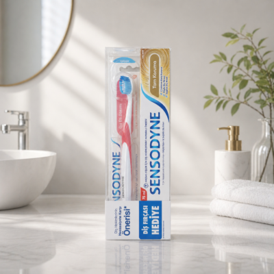Sensodyne зубная паста 75мл + зубная щётка Tam Koruma