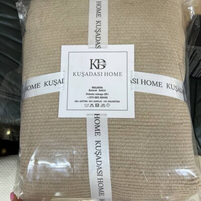 Kusadasi Home плед "Tricotton" 200*220cm. PLAIN814