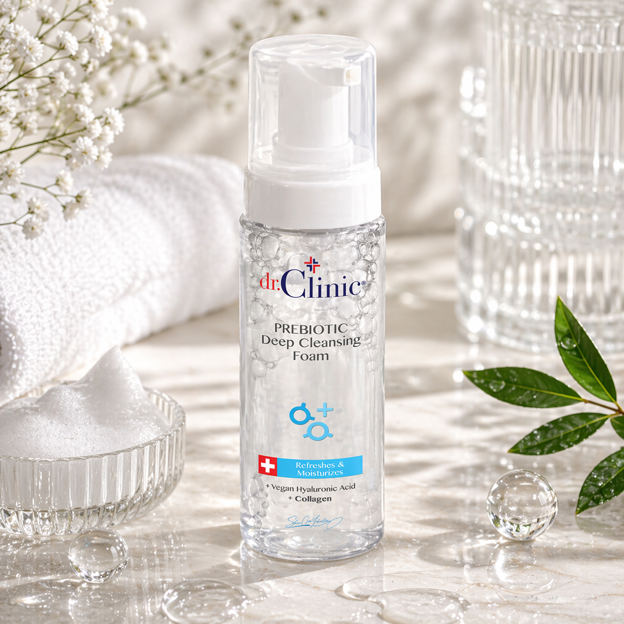 DR Clinic foam  160ml. Cleansing Prebiotic / 36367 $