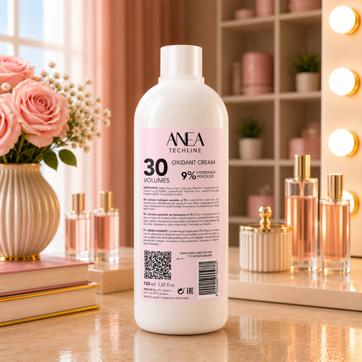 Techline Anea Oxidant Cream 150ml. 9% / 09719 $