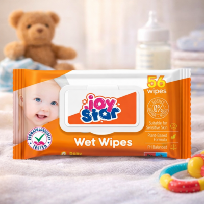 JoyStar Baby влажные салфетки 56шт