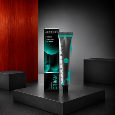 Absoluk Permanent Cream Hair Color 100ml. №7,4