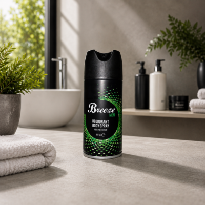 Breeze deodorant men 150ml. Green