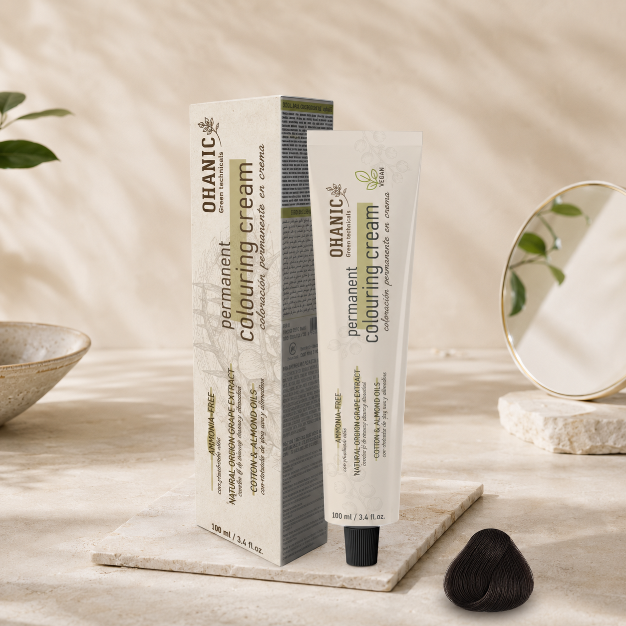 Ohanic Color cream краска проф. 100ml. №4