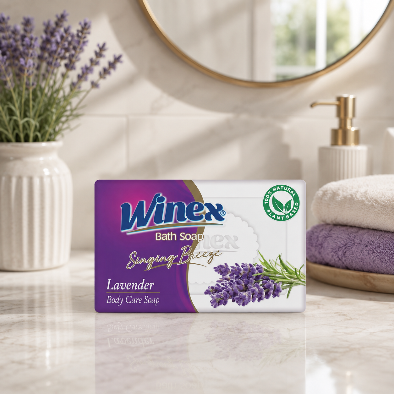 Winex банное мыло 150гр Lavander+