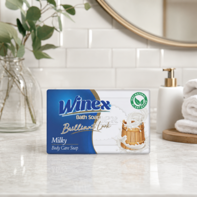 Winex банное мыло 150гр Milk