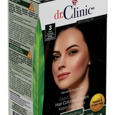 DR Clinic краска д/волос Coloring Cream №3 / 9672