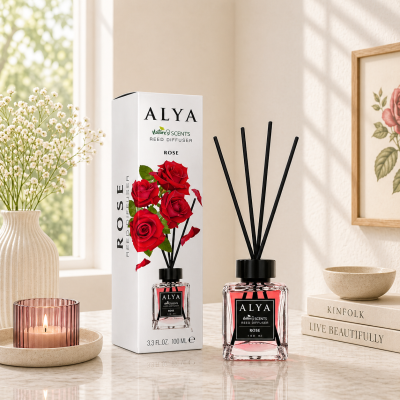 Alya осв-ль с  палочками Rose 0324  $