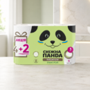Снежная ПАНДА туалетная бумага Premium Classik Plus 3-сл 4+2шт