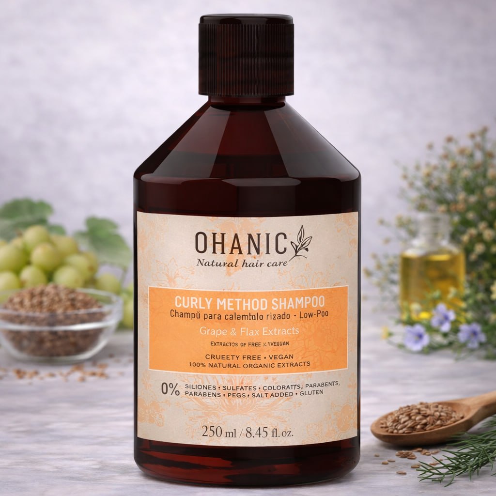 Ohanic Shampoo 250ml. Curly Method