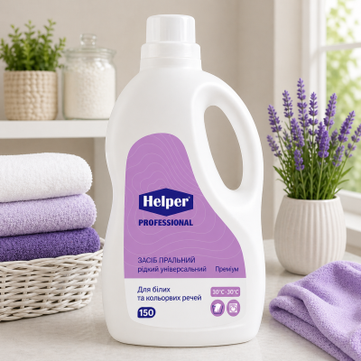Helper Premium Professional  высококонц. жид. порошок 4.7л(150 стирок) /3351