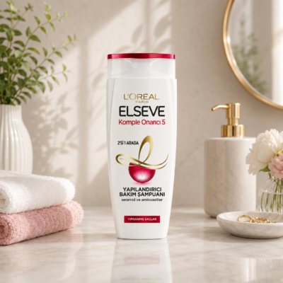 Elseve шампунь 400ml Komple Onarici 5