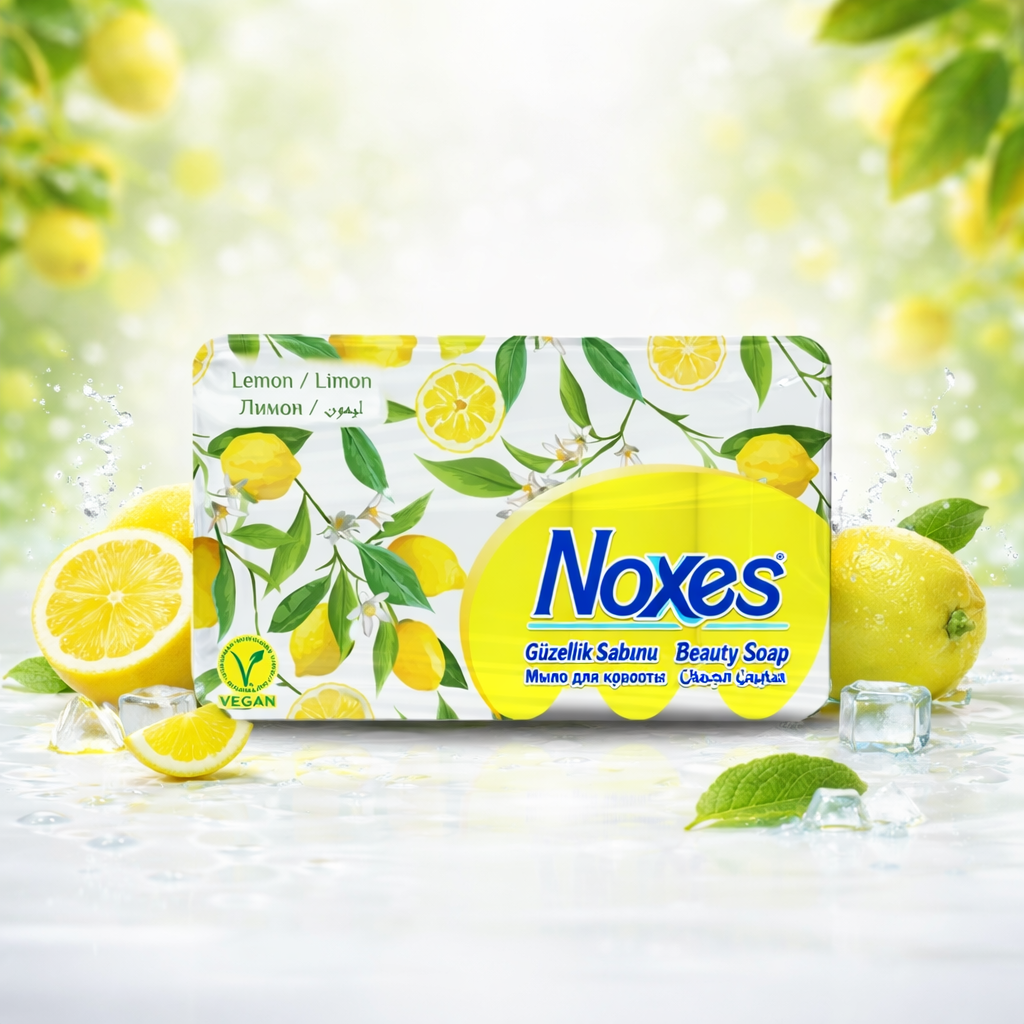 Noxes туалетное мыло 5*60г эко пак Lemon