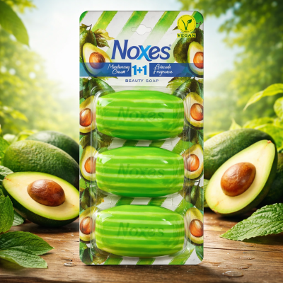 Noxes туал.мыло на блистере Duo Series 3*90 гр (20 в кор) Avocado /07809