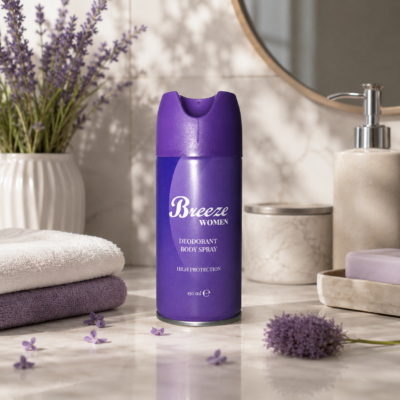 Breeze deodorant women 150ml. Purple