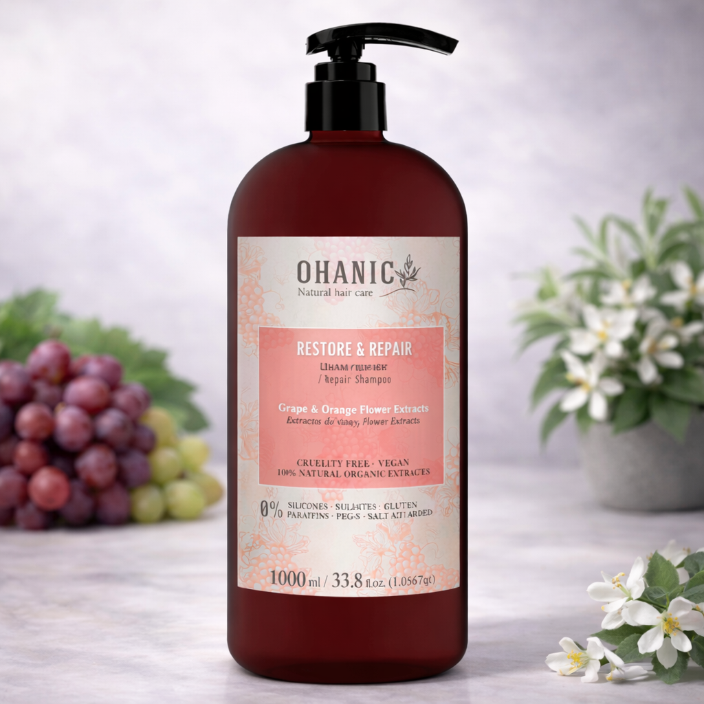 Ohanic Shampoo 1000ml. Total Repair