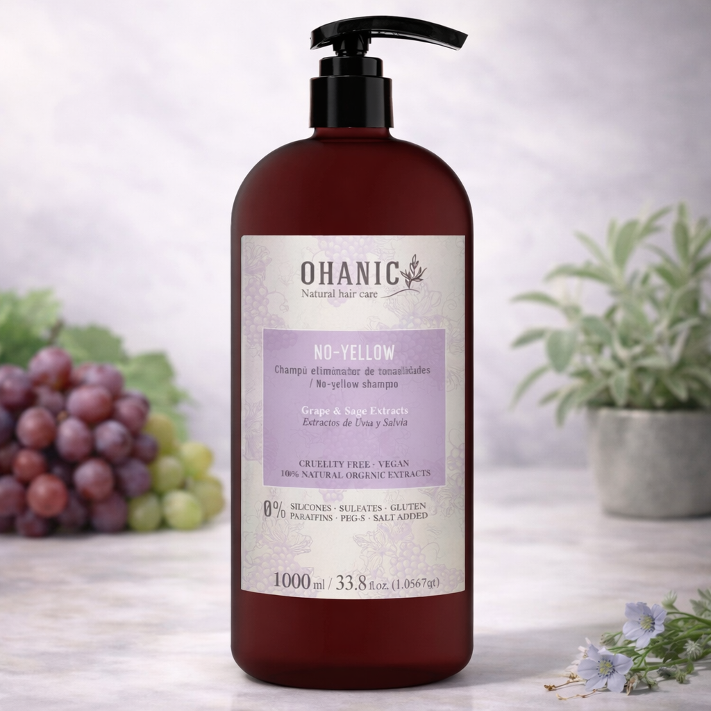 Ohanic Shampoo 1000ml. No-Yellow