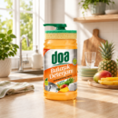 Doa средство для посуды с губкой 1L Tropical