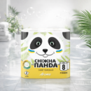 Снежная ПАНДА туалетная бумага Арома 2-сл 8шт