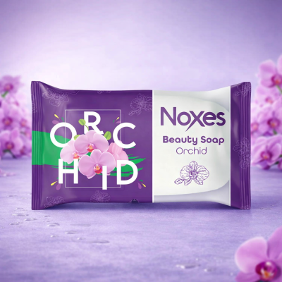 Noxes туал.мыло в полиэтилене 90 гр (72 в кор) Orchid / 1344