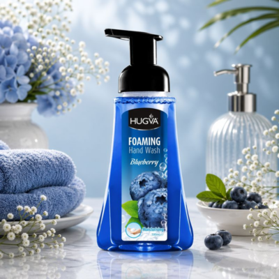 Hugva пена для рук 500 мл. Blueberry