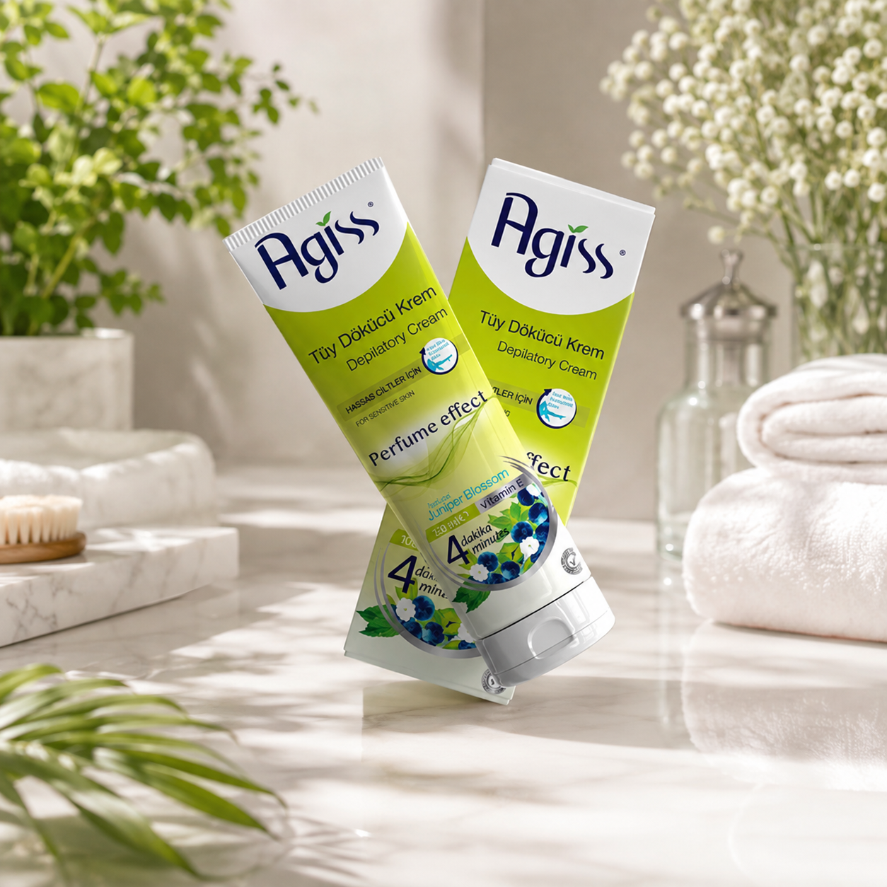 Agiss крем для депиляции 100ml. Green