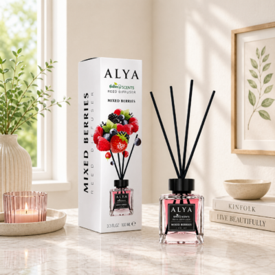Alya освежитель с палочками Mixed Berries