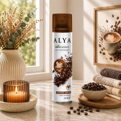 Alya осв-ль спрей 300 мл  Coffee Latte 0638 $
