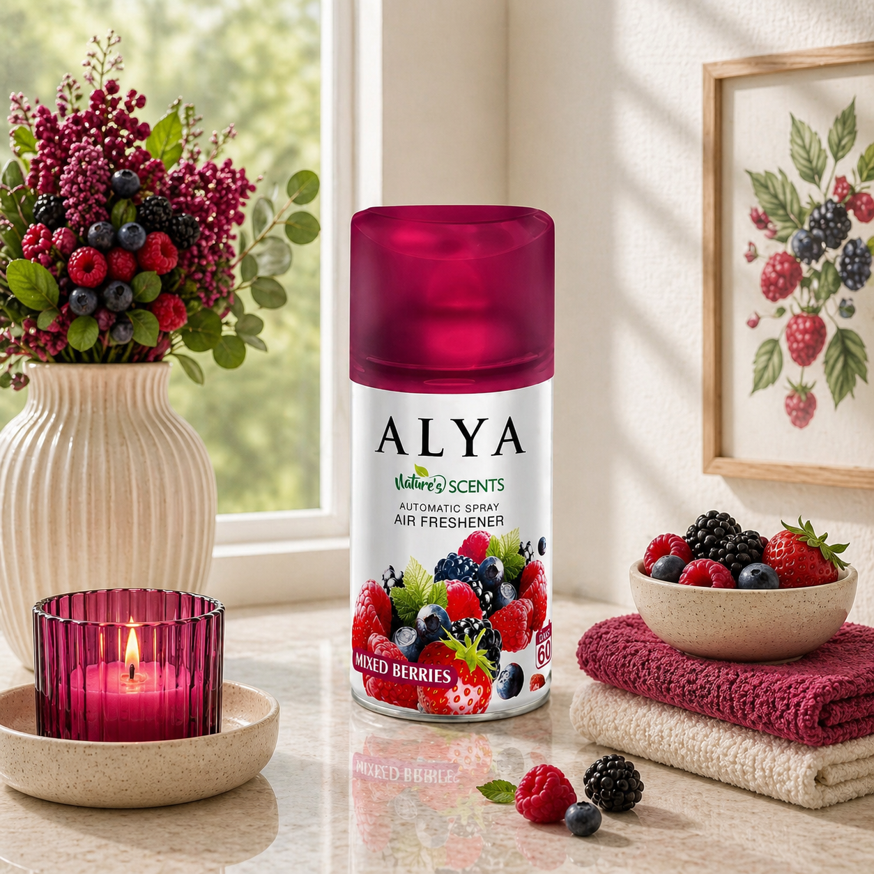 Alya освежитель спрей 250мл Mixed Berries