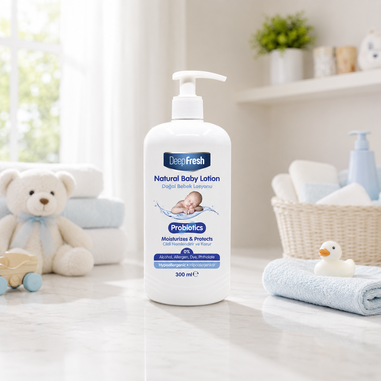 Deep Fresh Prebiotics детский лосьон 300 мл