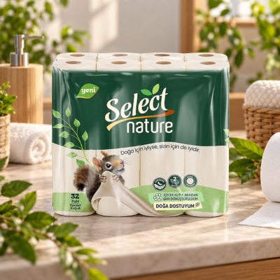 Select Natura туалетная бумага 2 сл. 32шт