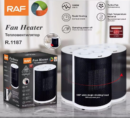 RAF Тепловентилятор поворотный R 1187 /2178  $