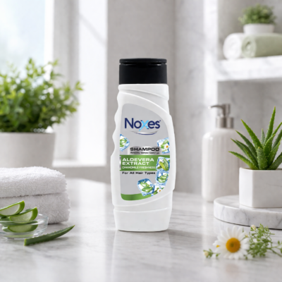 Noxes шампунь 580 мл Aloe Vera Extract for all hair types