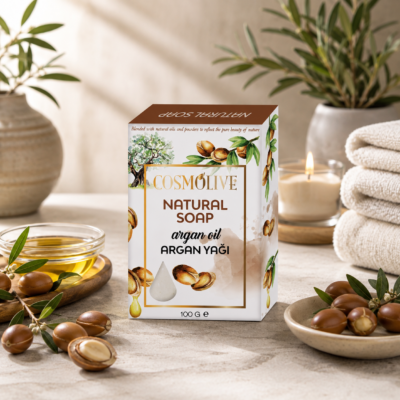 Cosmolive натуральное туалетное мыло 100г Argan