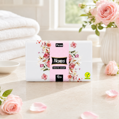 Noxes хозяйственное мыло 4*125г Rose