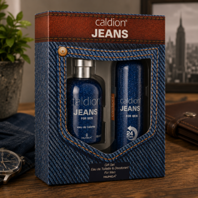 Hunca Set Caldion Jeans men 100+150мл