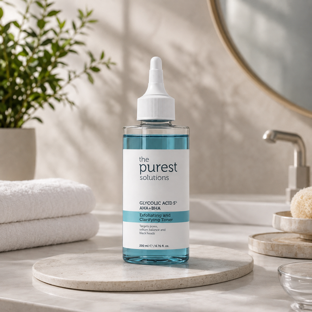 The Purest Toner  200ml. Glycolic AHA