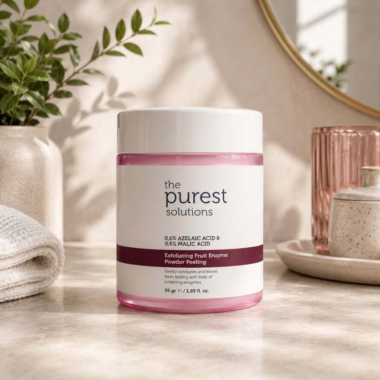 The Purest Exfoliating peeling enzyme powder 55g.
