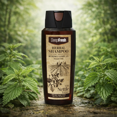 Deep Fresh шампунь Herbal  500мл Extract Nettle  /3056 $