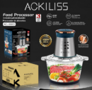Ackiliss Комбайн прозрачный 2л ACL96663