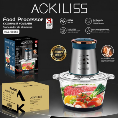 Ackiliss Комбайн прозрачный 2л ACL96663