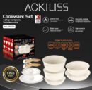Ackiliss Набор кастрюль 9 поз. ACL80000