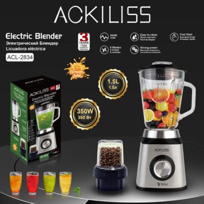 Ackiliss Блендер стационарный стекло ACL2834