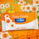 Deep Fresh карманные влажные салфетки Narcissus 15 шт.