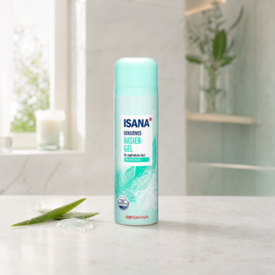 Isana гель для бритья 200ml. Sens