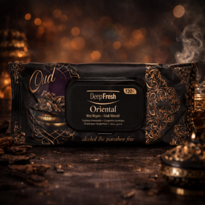 Deep Fresh влажные салфетки Oriental 120шт OUD