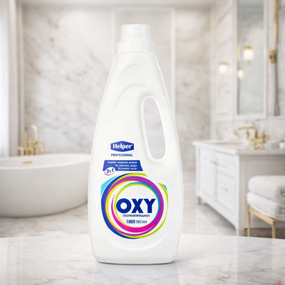 Helper пятновыв. для цвет.вещей OXY 1л 3в1 /7466