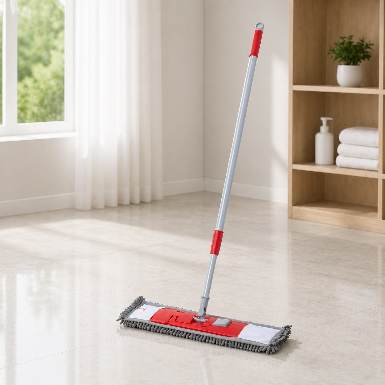 Liao швабра Telescopic Grey 40cm. 75-130см. A130010